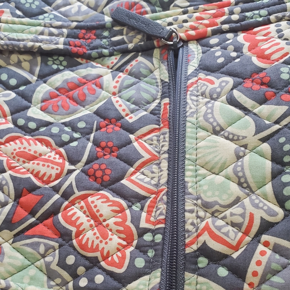 New Vera Bradley Floral Tote Shopper Handbag Purse - Picture 10 of 11